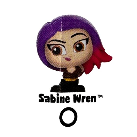 Disney Doorables Star Wars Series 1 Set of 5 Figures Leia Jawa Sabine Wren Rey - Picture 13 of 14